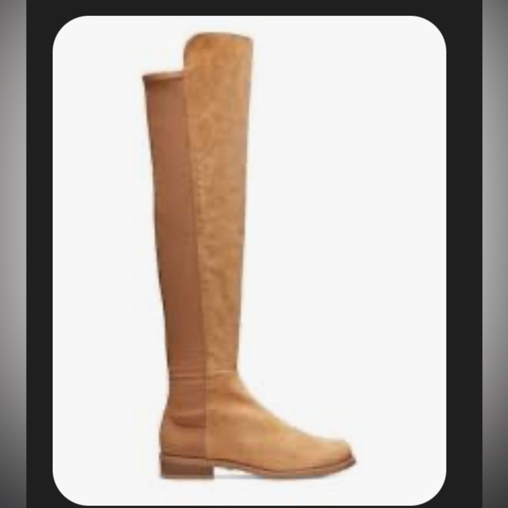 Stuart Weitzman 5050 tan Over-the-Knee Boots